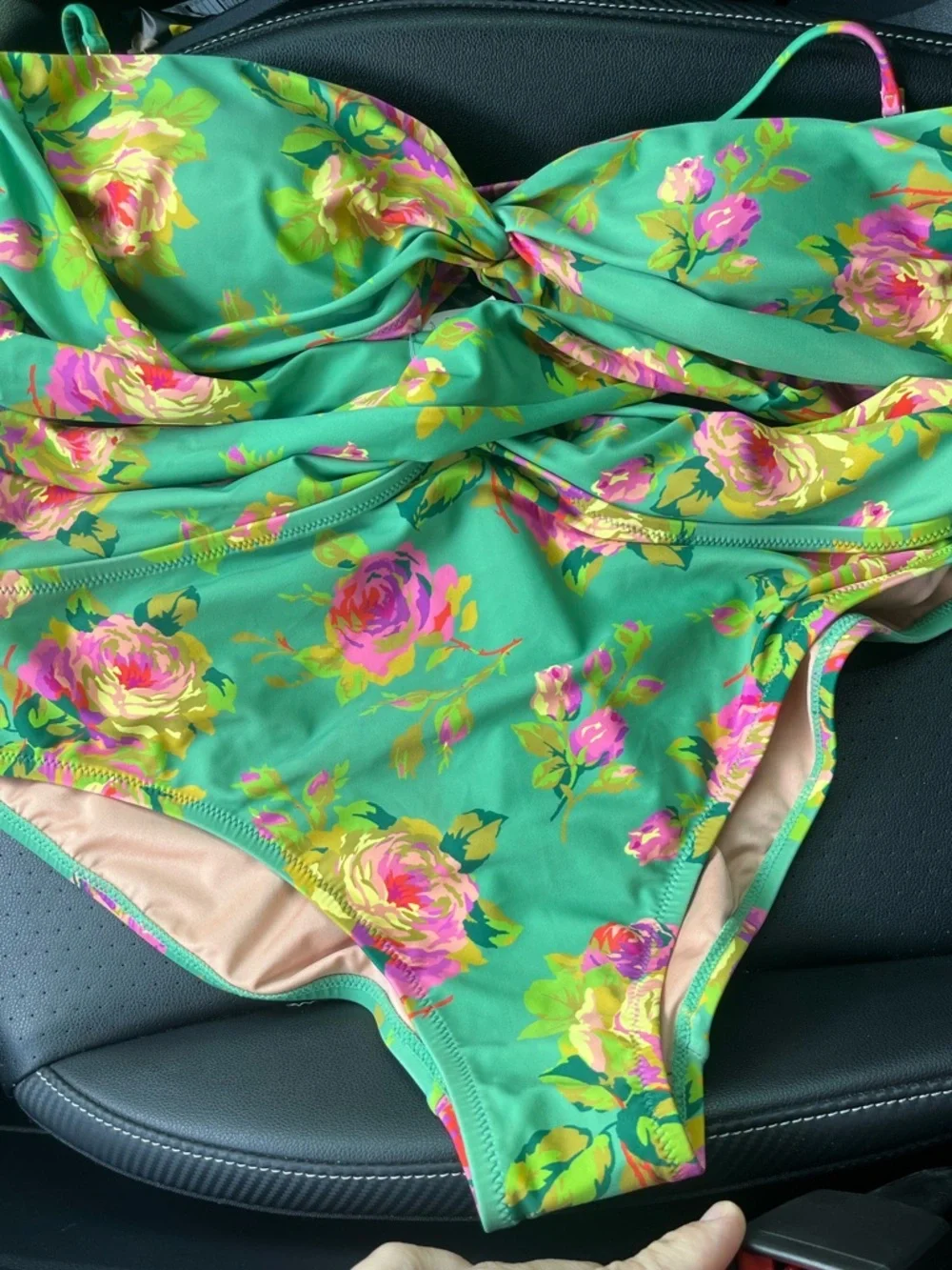 J. Crew vibrant green